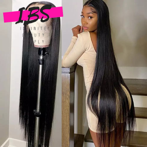 Goddess Pre Plucked Long Lace Front Brazilian Wig 8-36 inches Natural Color