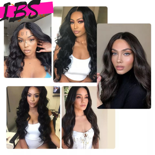 Goddess Body Wave Lace Front Peruvian Hair Wig
