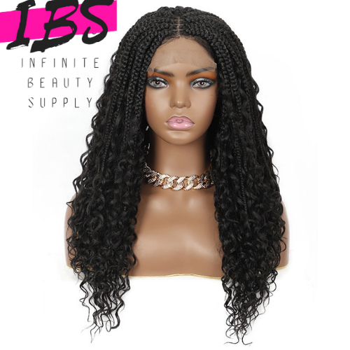 Goddess 18 Inch Synthetic Long Curly Wig With Baby Hair
