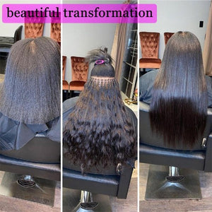 Goddess Body Wave I Tip Hair Extensions Microlinks Brazilian Virgin Bulk