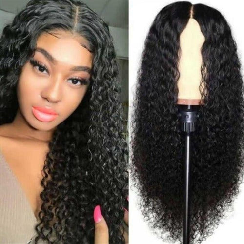 Goddess Brazilian Pre-Plucked Deep Wave Lace Front Wig