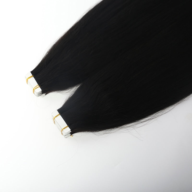 Exotic Yaki Kinky Straight Clip in Hair Extensions 100% Human Brazilian Hair 7Piece/Set 20inches