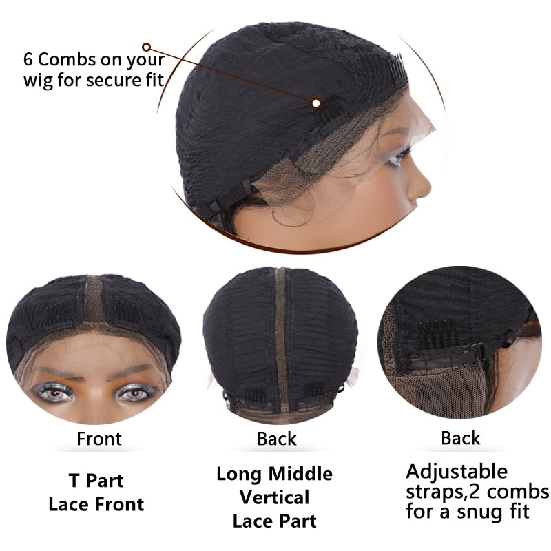Goddess Lace Front Wig With Baby Hair Braided Dutch Style